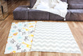 Load image into Gallery viewer, Reversible Baby Play Mat Animals- Zigzagi, 180x120 cm