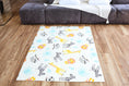 Load image into Gallery viewer, Reversible Baby Play Mat Animals- Zigzagi, 180x120 cm