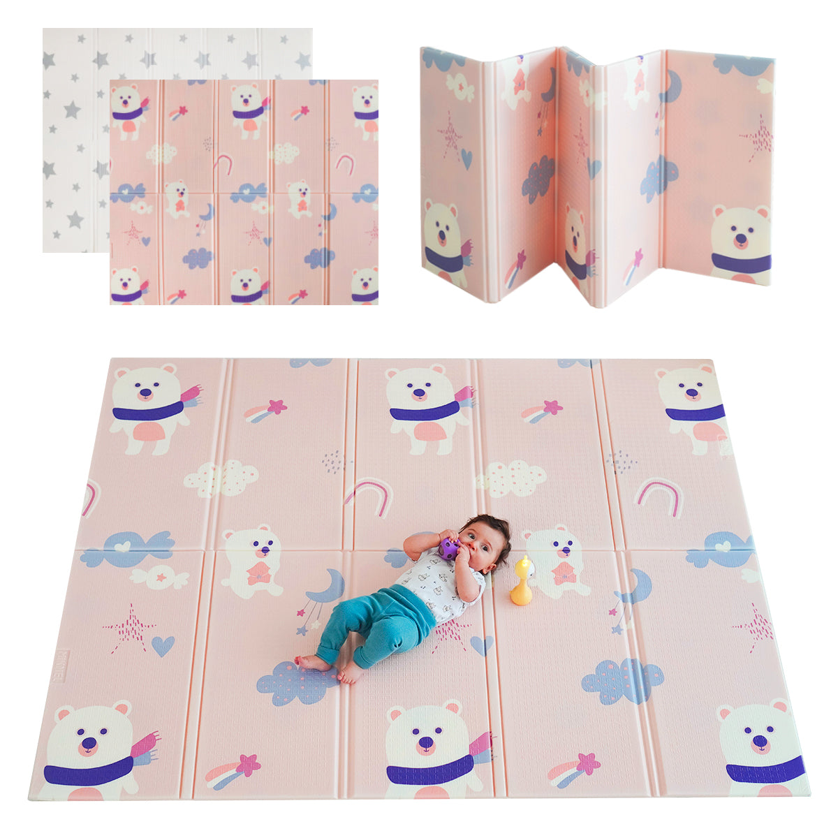 baby-stars crawling mat