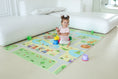 Load image into Gallery viewer, Reversible Baby Play Mat Street - Animals, 180x120 cm
