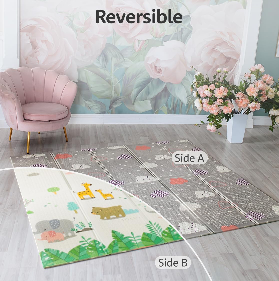 reversible playmat