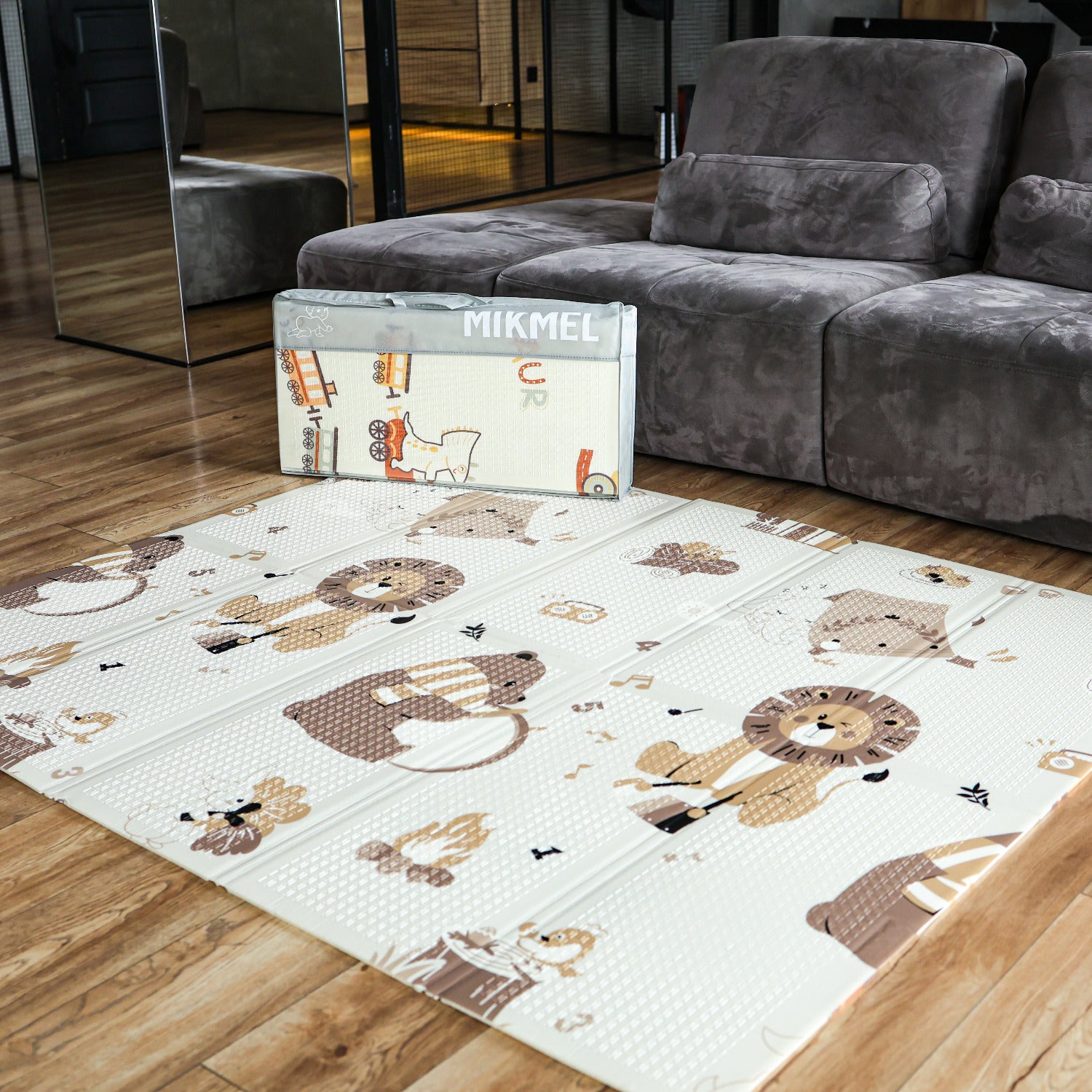 forest symphony baby playmat