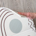 Load image into Gallery viewer, monstera-triangles playmat for kids
